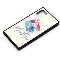 PG-DGT19B04MNE [iPhone 11用 ガラスハイブリッドケース ミニーマウス]