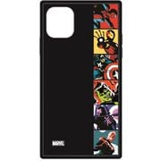 PG-DGT19B12AVG [iPhone 11用 ガラスハイブリッドケース アベンジャーズ/ポップアート]