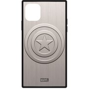 PG-DGT19B15CTA [iPhone 11用 ガラスハイブリッドケース キャプテン・アメリカ/シルバー]