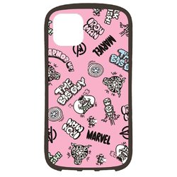 PG-DPT19C12AVG [iPhone 11 Pro Max用 ハイブリッドタフケース アベンジャーズ/ピンク]