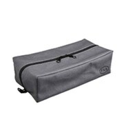 FAB COATED TISSUE BOX COVER GY