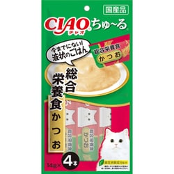 ちゅーる総合栄養食かつお14g×4本 [猫用 スナック]