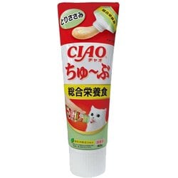チャオちゅーぶ総合栄養食とりささみ80g [猫用 スナック]