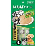 ちゅーる総合栄養食とりささみ [犬用おやつ 14g×4 緑茶消臭成分 国産]