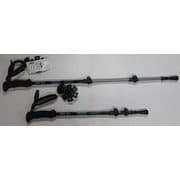 先ゴムキャップ脱落防止ストック フジ ファストロック 60-125cm N3I-FU-F BLK ブラック [トレッキングポール 形状I型]