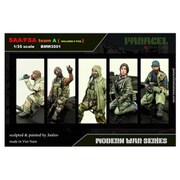 プラモデル　1/35 現用 シリア内戦 シリア政府軍/自由シリア軍 AFV跨乗兵セットA 5体セット レジンキャストキット [BMW3501] Amazon | パラセルミニチュア 1/35 シリア内戦 現用 シリア政府