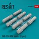 RSK48-0154 現用ロシア軍 SAB-100 MN 100Kg フレアボム 8個入り [1/48 レジン製ディティールアップパーツ]