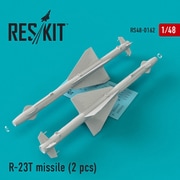 RSK48-0162 R-23T エイペックス 赤外線誘導 空対空ミサイル 2個入り [1/48 レジン製ディティールアップパーツ]