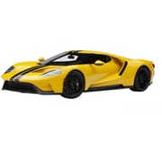 72944 1/18 フォード GT 2017 イエロー/ブラック･ストライプ [コンポジットダイキャストミニカー]