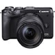 EOS M6 Mark II EF-M18-150 IS STMレンズキット ブラック [ボディ ブラック＋交換レンズ「EF-M18-150mm F3.5-6.3 IS STM （グラファイト）」]