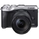 EOS M6 Mark II EF-M18-150 IS STMレンズキット シルバー [ボディ シルバー＋交換レンズ「EF-M18-150mm F3.5-6.3 IS STM （グラファイト）」]