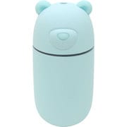 USBポート付きクマ型ミニ加湿器 URUKUMASAN(うるくまさん)ブルー PH180902 BL