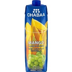 CHABAA100％ミックスジュース マンゴー 1000ml