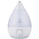 超音波式アロマ加湿器 SHIZUKU touch+ 木造6畳/洋室8畳まで 最大300mL/h 3.3L ホワイト AHD-019-WH