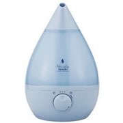 超音波式アロマ加湿器 SHIZUKU touch+ 木造6畳/洋室8畳まで 最大300mL/h 3.3L アッシュブルー AHD-019-BL