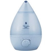 超音波式アロマ加湿器 SHIZUKU mini 木造4畳/洋室6畳まで 最大250mL/h 1.5L アッシュブルー AHD-039-BL
