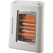 3灯 900W スチーム 遠赤外線石英ヒーター ホワイト US-QS900M-W