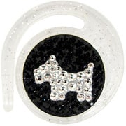 S-8 [ハングマーカー ダブルタイプ（スワロフスキー） 犬]