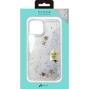 AC-P19S-FLG WH [iPhone 11 Pro グリッターバックカバーケース ホワイト]