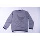 CLUNK 19FW ロゴJQニット CL5GUJ01 MGRY M