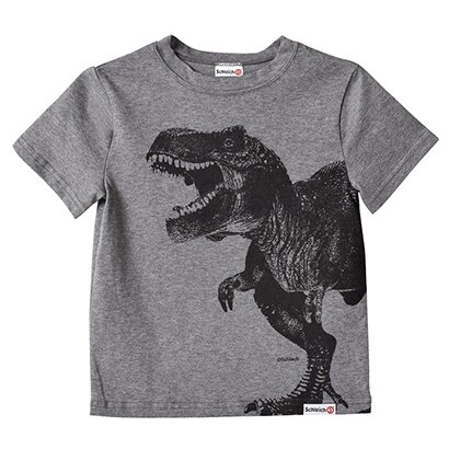 プリントtシャツ T Rex グレー 1 キャラクターグッズ