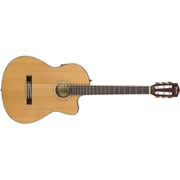 CN-140SCE Nylon Thinline, Walnut Fingerboard, Natural w/Case