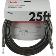Professional Series Instrument Cable, Straight/Straight, 25', Black