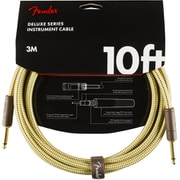 Deluxe Series Instrument Cable, Straight/Straight, 10', Tweed