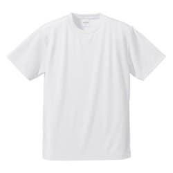 590001-0001 XXL [4.1オンス ドライアスレチック Tシャツ ホワイト XXLサイズ]