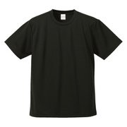 590001-0002 M [4.1オンス ドライアスレチック Tシャツ ブラック Mサイズ]