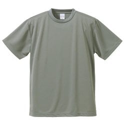 590001-0013 XXXL [4.1オンス ドライアスレチック Tシャツ グレー XXXLサイズ]