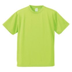 590001-0036 XXL [4.1オンス ドライアスレチック Tシャツ ライムグリーン XXLサイズ]