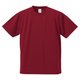 590001-0072 XXL [4.1オンス ドライアスレチック Tシャツ バーガンディ XXLサイズ]