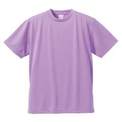 590001-0076 L [4.1オンス ドライアスレチック Tシャツ ラベンダー Lサイズ]