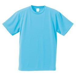 590001-0083 M [4.1オンス ドライアスレチック Tシャツ アクアブルー Mサイズ]