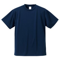 590001-0086 S [4.1オンス ドライアスレチック Tシャツ ネイビー Sサイズ]