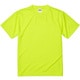 590001-0111 XL [4.1オンス ドライアスレチック Tシャツ 蛍光イエロー XLサイズ]