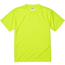 590001-0111 XXXL [4.1オンス ドライアスレチック Tシャツ 蛍光イエロー XXXLサイズ]