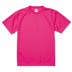 590001-0114 S [4.1オンス ドライアスレチック Tシャツ 蛍光ピンク Sサイズ]