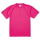 590001-0114 XXXL [4.1オンス ドライアスレチック Tシャツ 蛍光ピンク XXXLサイズ]