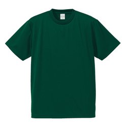 590001-0497 L [4.1オンス ドライアスレチック Tシャツ アイビーグリーン Lサイズ]