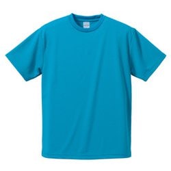 590001-0538 M [4.1オンス ドライアスレチック Tシャツ ターコイズブルー Mサイズ]