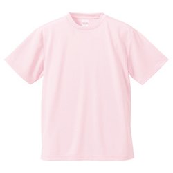 590001-0576 L [4.1オンス ドライアスレチック Tシャツ ベビーピンク Lサイズ]