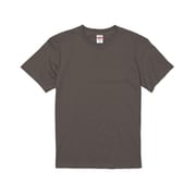 500101-0007 M [5.6オンス ハイクオリティー Tシャツ チャコール Mサイズ]