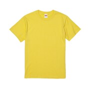 500101-0021 S [5.6オンス ハイクオリティー Tシャツ イエロー Sサイズ]