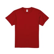 500101-0069 M [5.6オンス ハイクオリティー Tシャツ レッド Mサイズ]