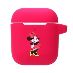 AirPods 充電ケース用 シリコンカバー ミニーマウス PG-DAPC02MNE