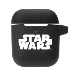 AirPods 充電ケース用 シリコンカバー STAR WARS ロゴ PG-DAPC06SW
