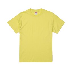 500101-0487 M [5.6オンス ハイクオリティー Tシャツ ライトイエロー Mサイズ]