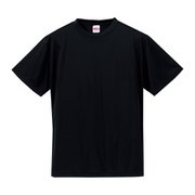 508801-0002 XL [4.7オンス ドライシルキータッチ Tシャツ（ノンブリード） ブラック XLサイズ]